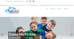 Desktop Screenshot of dancemefit.com